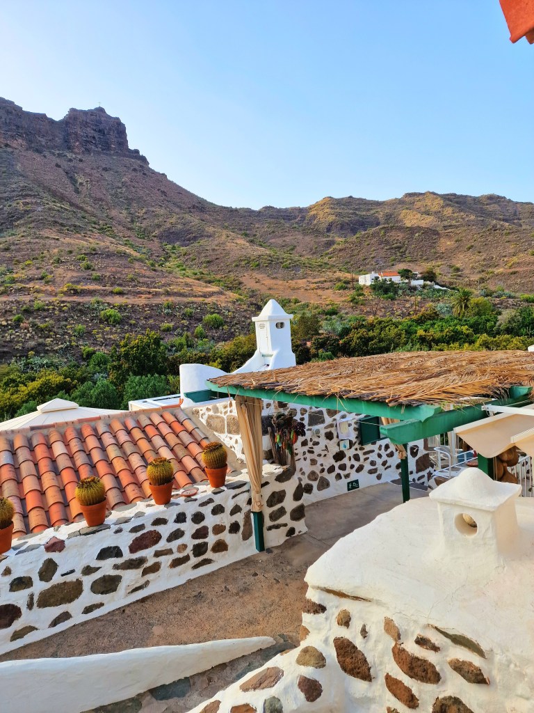 Spend your holiday in the historic building in the heart of Gran Canaria. Rent one of the unique and different houses with mountains view individually designed in the Mogan Village near the Puerto de Mogan.